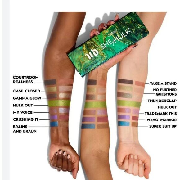 Urban Decay X Marvel She Hulk Eyeshadow Palette - Picture 10 of 13